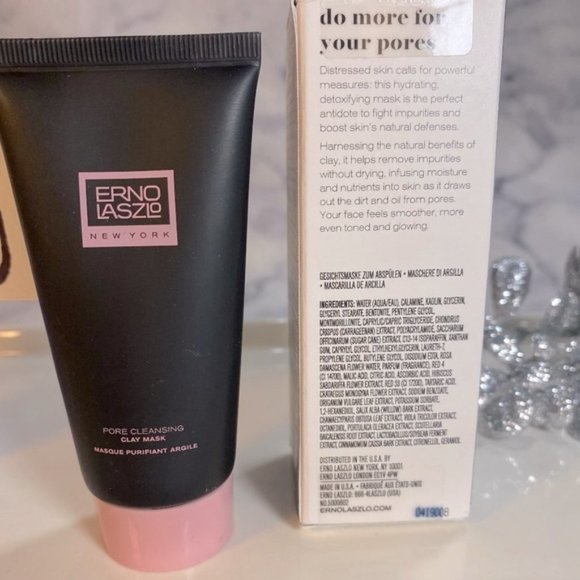 Erno Laszlo Exfoliate & Detox Pore Cleansing Clay Mask, NEW - Travel Size 30 ml - Picture 3 of 9